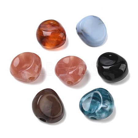 Acrylic Imitation Gemstone Beads AC-CBA00C1-04-1