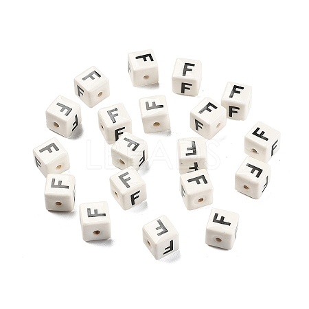 20Pcs Porcelain Beads PORC-FS0001-08F-1