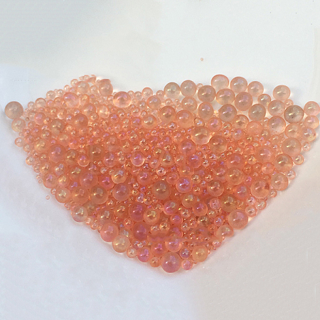 Transparent Glass Seed Beads X-SEED-WH0001-A07-1