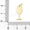 Brass Enamel Pendants KK-U062-02B-04-3