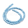 Handmade Millefiori Glass Bead Strands LAMP-J035-6mm-54-2
