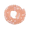 Transparent Glass Beads Strands EGLA-A044-T6mm-MB21-3