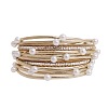 PU Leather Multi-layered Bracelets WG13214-04-2