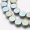 Electroplate Non-magnetic Synthetic Hematite Beads Strands G-I200-11-4