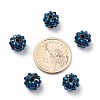 Chunky Resin Rhinestone Beads RESI-M019-11-3