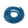 Transparent Glass Beads Strands EGLA-A044-T4mm-MD27-3