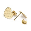 Ion Plating(IP) 304 Stainless Steel Stud Earring Findings STAS-I183-03B-G-3