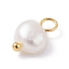 Natural Cultured Freshwater Pearl Charms LS-X-PALLOY-JF01098-03-4