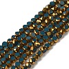 Electroplate Glass Beads Strands EGLA-P061-01A-04-1