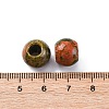 Natural Unakite European Beads LS-G-B130-01-2