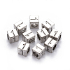 Alloy European Beads PALLOY-WH0065-52A-2