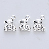 Tibetan Style Alloy Pendants TIBE-R316-046AS-RS-1