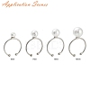 Brass Cup Peg Open Cuff Ring Settings KK-G518-02P-01-4