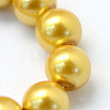 Baking Paint Glass Pearl Bead Strands HY-Q003-3mm-31-3