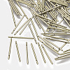 Brass Flat Head Pins KK-N229-03-1