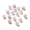 Two Tone Opaque Acrylic Beads SACR-P024-01A-W13-1