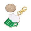 Alloy Enamel Pendant Decorations HJEW-JM01492-2