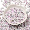 Baking Paint Glass Seed Beads SEED-F006-01A-13-2