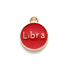 Alloy Enamel Pendants LS-X-ENAM-S124-01A-07K-3
