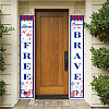 Rectangle Door Wall Hanging Polyester Sign for Festival HJEW-WH0036-02H-7