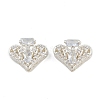 Brass Pave Cubic Zirconia Multi-strand Links ZIRC-F145-09S-01-1