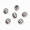 6Pcs 304 Stainless Steel Beads STAS-BC0003-34-4
