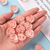 Transparent Enamel Acrylic Beads TACR-S155-004C-5