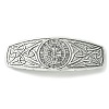 Alloy Hair Barrettes OHAR-C010-05G-AS-1