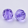 Transparent Acrylic Beads X-TACR-Q257-6mm-V50-3