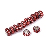 Handmade Lampwork & Brass Core European Beads LAMP-N044-01S-03-2