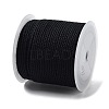 20M Polyester Braided Cord for Jewelry Making OCOR-G015-04A-04-3