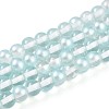 Baking Paint Transparent Glass Beads X1-DGLA-N011-6mm-05-1