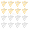 DICOSMETIC 32Pcs 2 Colors 304 Stainless Steel Charms STAS-DC0007-99-1