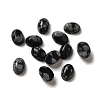Natural Snowflake Obsidian Cabochons G-F605E-16B-1