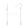 925 Sterling Silver Earring Hooks Findings STER-I014-30S-3