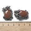 Synthetic Goldstone Pendants G-H083-01AS-02-3