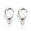Brass Lobster Claw Clasps KK-YW0004-01C-P-1