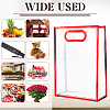 12Pcs Rectangle Plastic Gift Bags ABAG-SP0001-07C-5