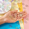 48Pcs 6 Colors Transparent Plastic Bead Frame KY-TA0001-26-5