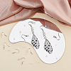 10 Pairs 925 Sterling Silver Earring Hooks STER-BBC0001-37-5