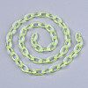 Handmade Transparent ABS Plastic Cable Chains X-KY-S166-001G-2