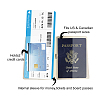 1Pcs Imitation Leather Passport Holder Cover Case AJEW-CN0001-12C-3