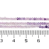 Natural Fluorite Beads Strands G-F789-01-2mm-6