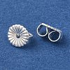 Brass Earring Nuts KK-K383-25B-S-2