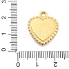 304 Stainless Steel Rhinestone Pendants STAS-R155-035B-G-3