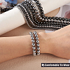 8 Strands 8 Styles Non-magnetic Synthetic Hematite Beads Strands G-TA0001-41-7