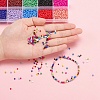 195G 15 Colors Glass Seed Beads SEED-YW0001-11B-8
