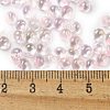 6/0 Inside Colours Fringe Glass Seed Beads SEED-A034-03F-4