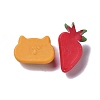 Opaque Resin Cabochons RESI-K012-02-2