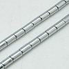 Non-magnetic Synthetic Hematite Beads Strands G-K022-4x6mm-05-1